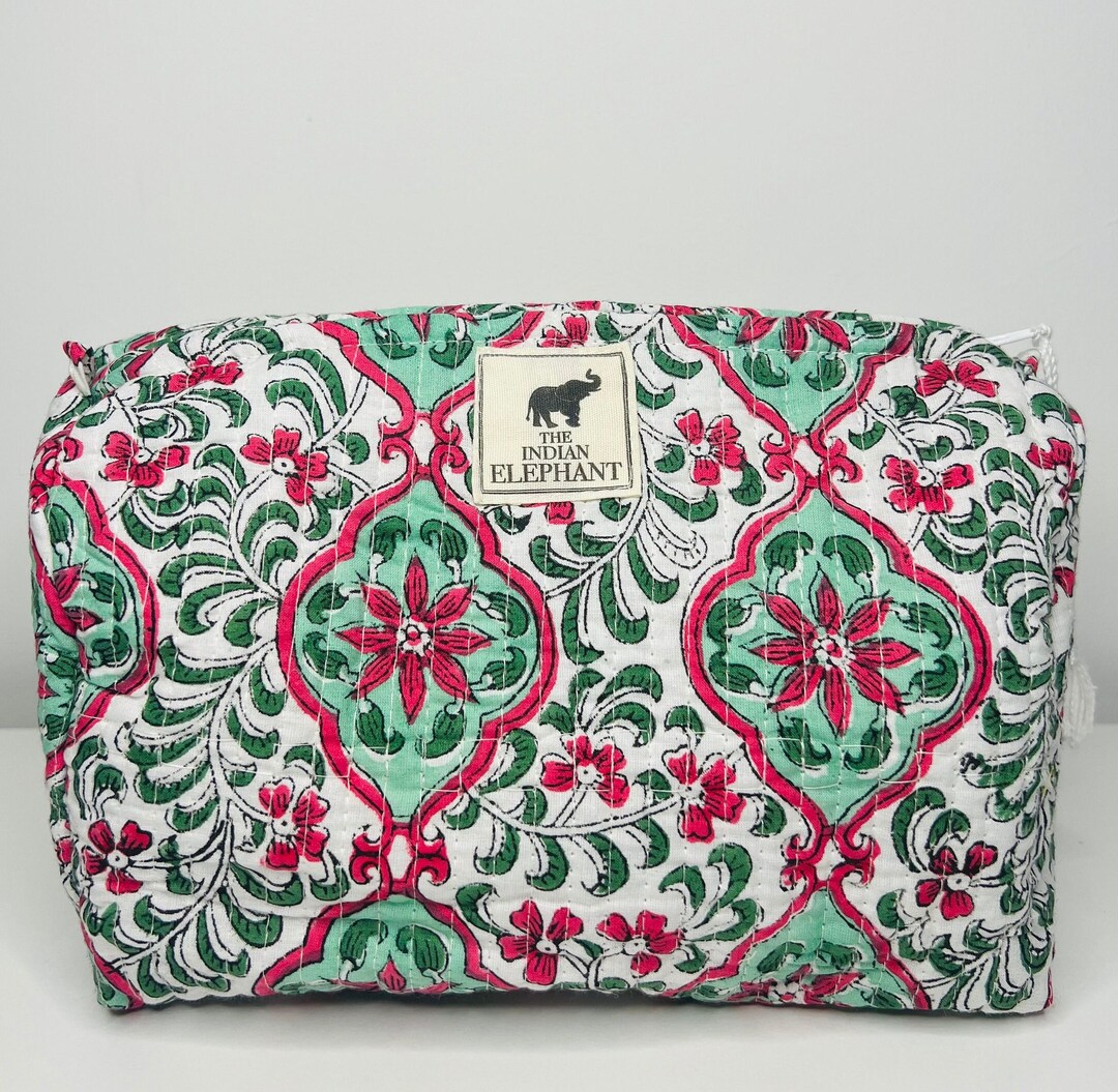 waterproof-cotton-quilted-wash-bag-set-block-printed-etsy-uk