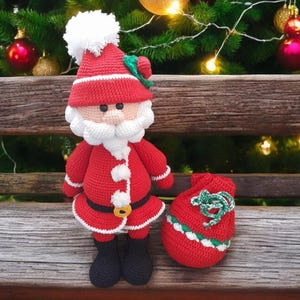 Christmas Home Decor,Santa Ornament,Santa Claus,Christmas Home Gift,Seasonal Decor