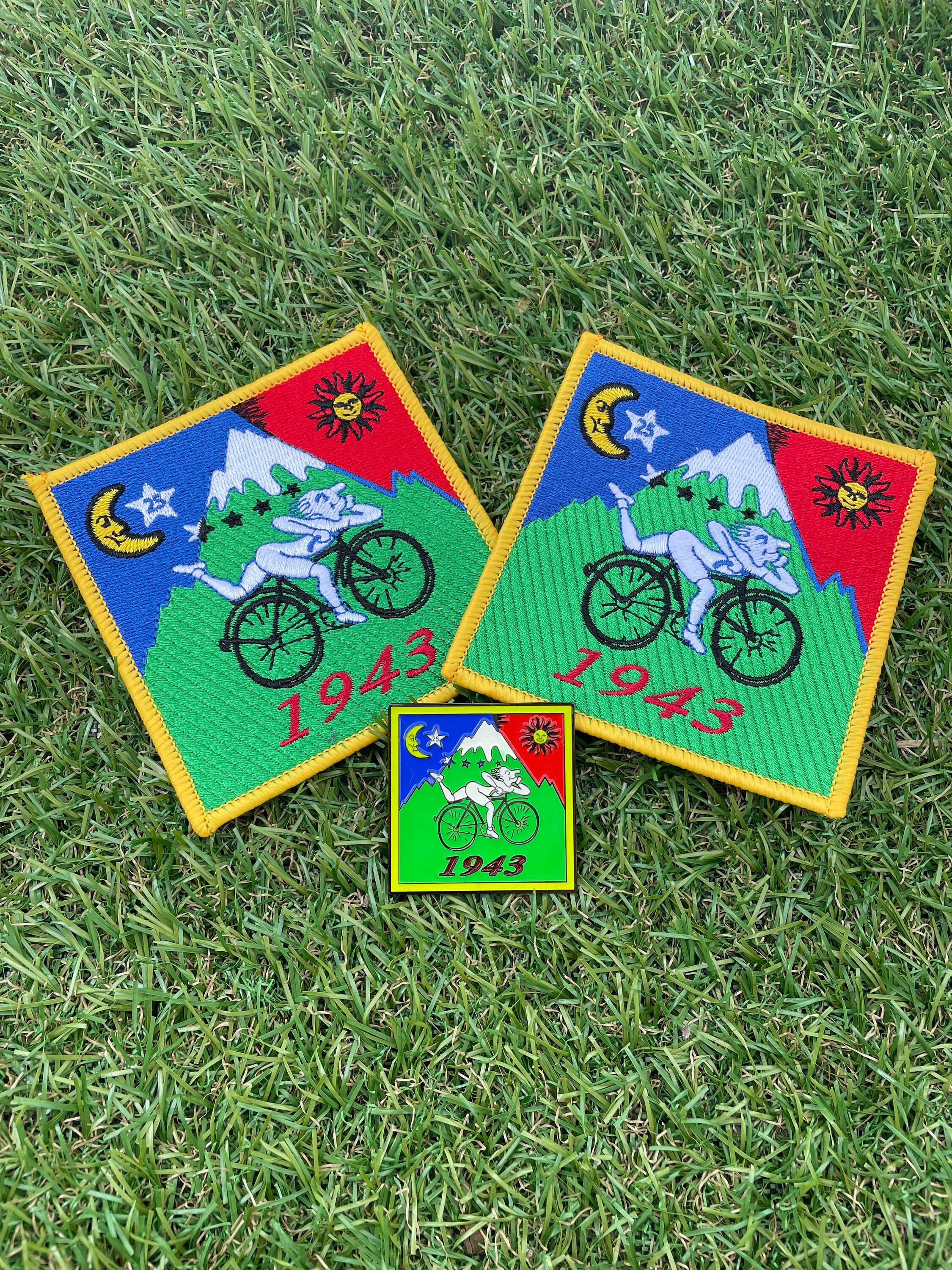 ブロッターアート アルバート・ホフマン 1943年自転車の日 希少作品 匿名配送