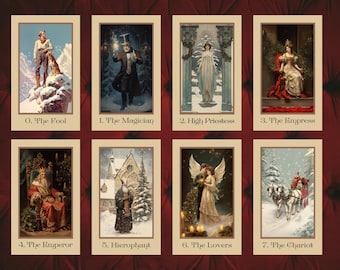 Vintage Christmas • Victorian-Inspired Holiday Deck (Now with Luxury Box) • Hattie Thorn