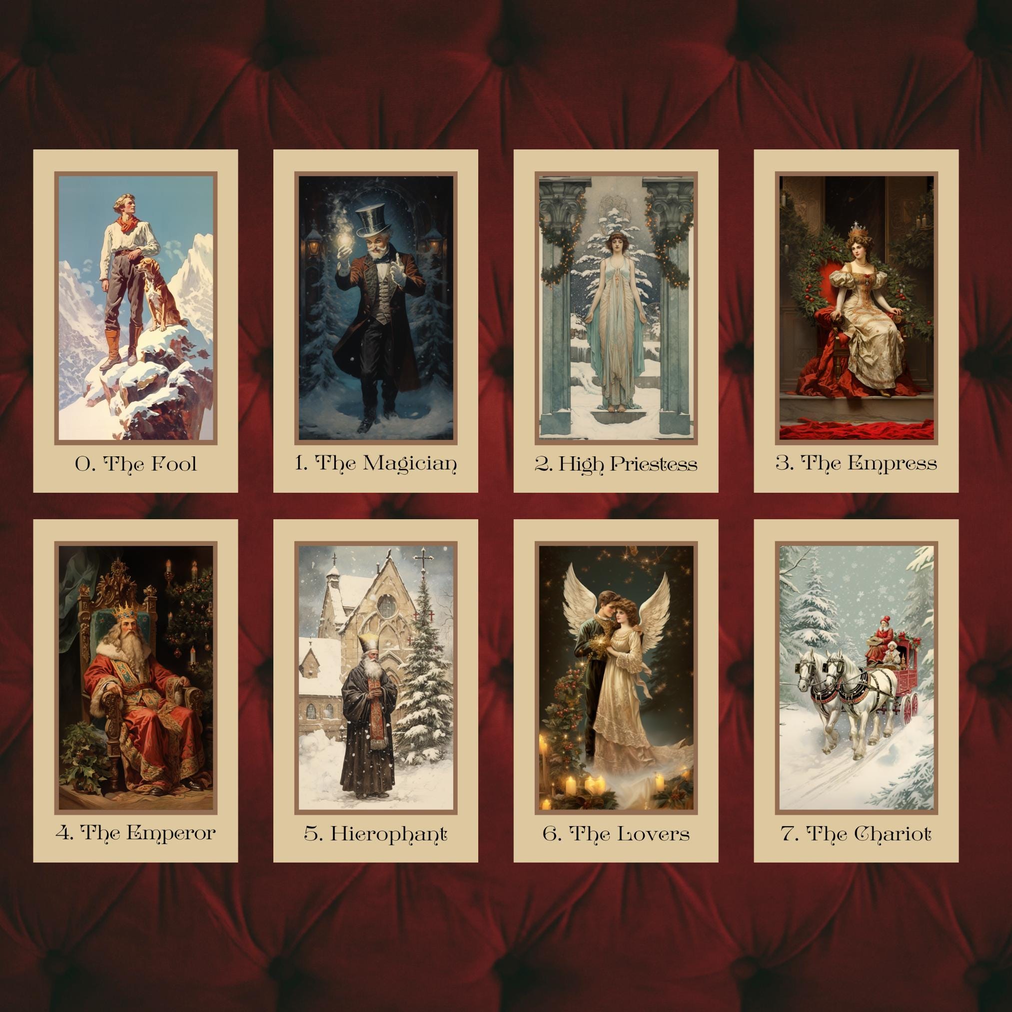 Vintage Christmas • Victorian-inspired Holiday Deck (now With
