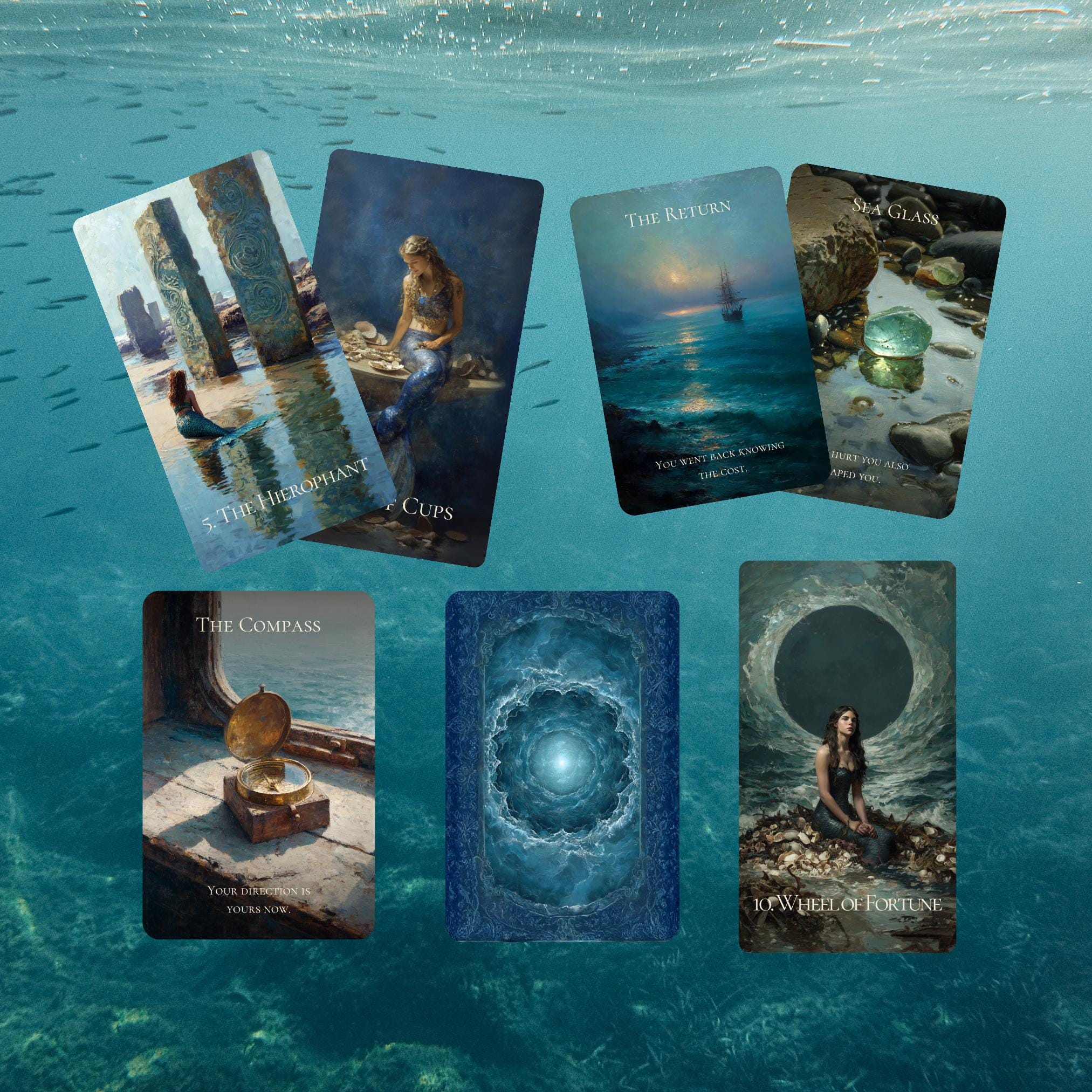 Dolphin oracle cards - Etsy 日本