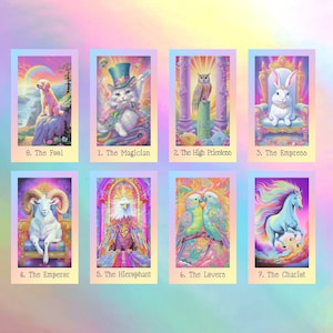 Zucker und Gewürz Tarot von Hattie Thorn. Original Design 78 Card Deck Basierend auf Rider Taile einschließlich Zucker und Gewürz Tuck Box