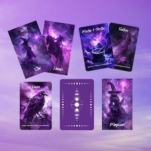 Cosmic Witch Tarot und Orakel Bundle von Hattie Thorn. 2 Deck Spezial!