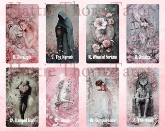 THE LOVERS' TAROT 78枚セット Lovers' Path Tarot • 78-card Deck & Guidebook • Romantic Oil
