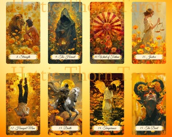 Summer Meadows Tarot タロットカード 海外 Summer Meadows Tarot • 78-card Deck • Sun-drenched Fields