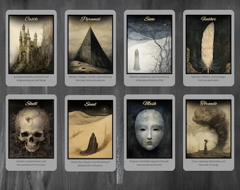 LAST COPIES - the Runic Odyssey Oracle - Dark Edition - Etsy