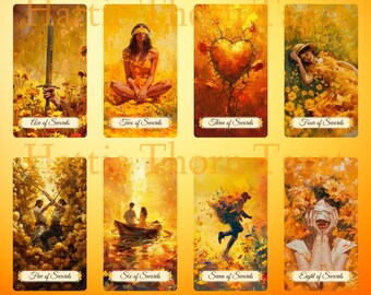 Summer Meadows Tarot タロットカード 海外 Summer Meadows Tarot • 78-card Deck • Sun-drenched Fields