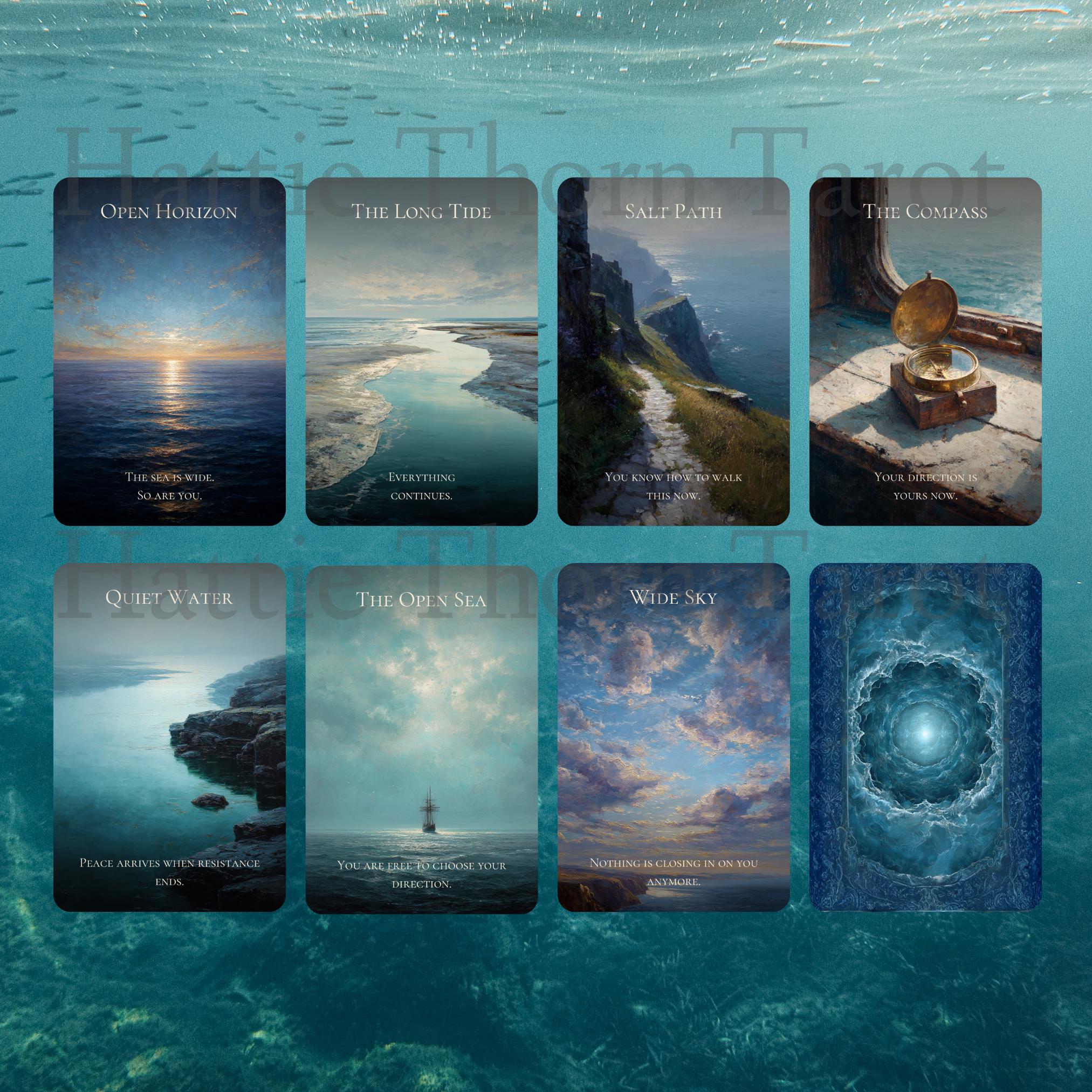 Enchanted Shores Oracle • Ocean-themed Deck • 50-card Coastal