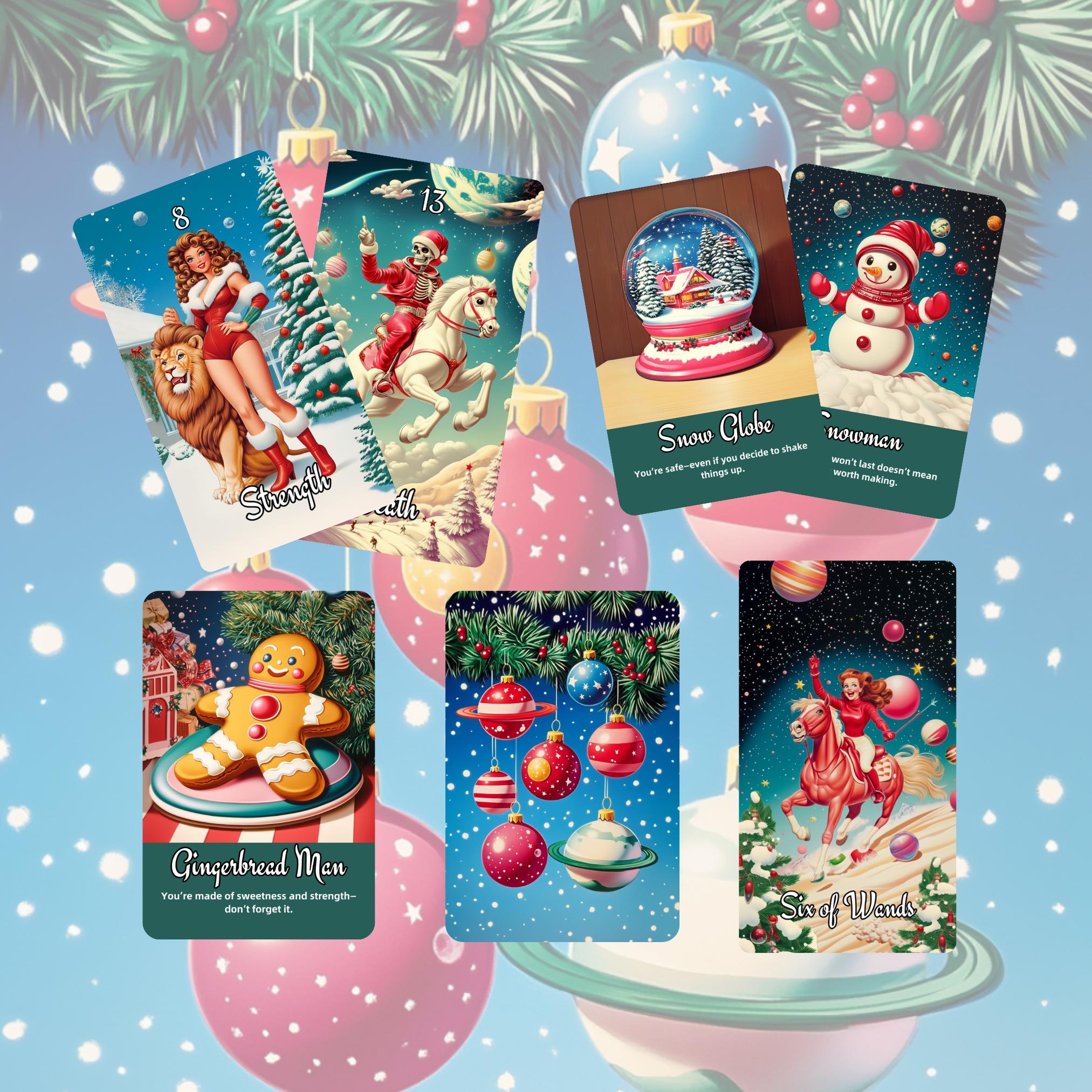 Sarsaparilla Christmas Bundle • Tarot + Oracle Set • Atomic Age