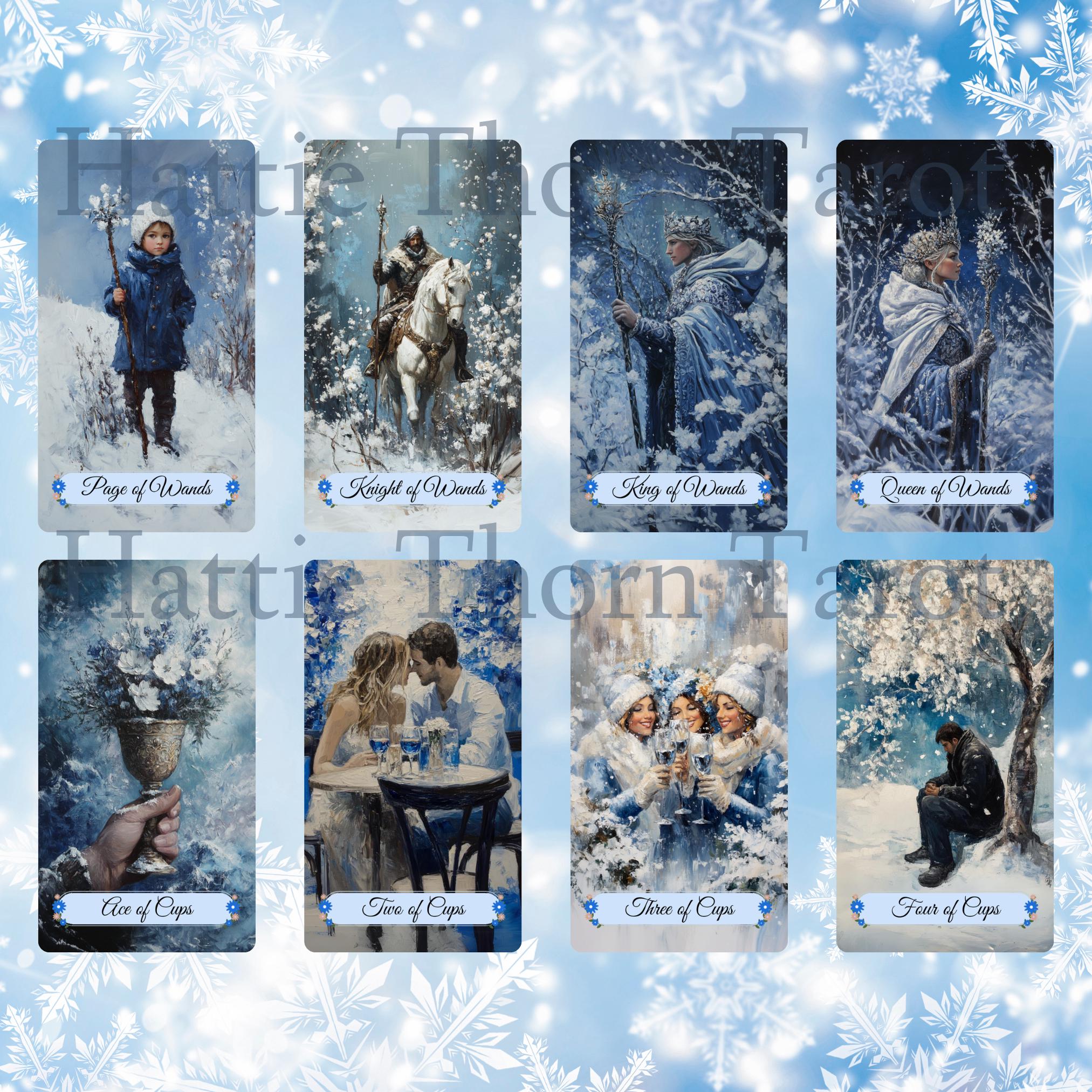 Hattie Thorn • Four Seasons of Tarot Set • 4 Decks, One Magical