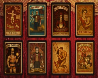 New!! Sarsaparilla Tarot by Hattie Thorn. Original Design 78 Card Deck Based on Rider Waite including Sarsaparilla Tuck Box