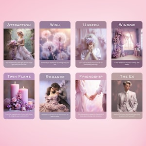 The Romance and Love Oracle by Hattie Thorn 50 Card Deck