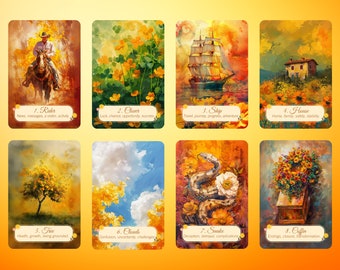 Summer Meadows Tarot & Lenormand • 2 Deck Special Bundle • Hattie