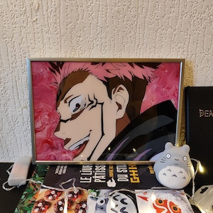 Glasspainting Sukuna