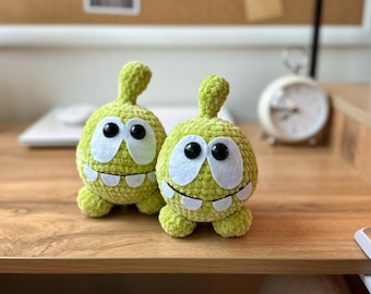 Funny Crochet Monster Toy Pattern, Amigurumi Plushie (PDF)