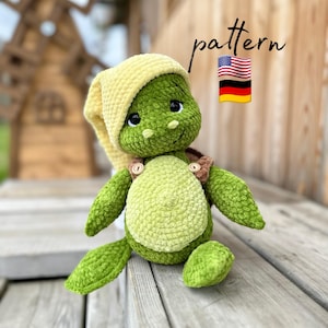 Schildkröten Muster / Amigurumi Schildkröte / Schildkröte häkeln / Tiere häkeln / Schildkröte häkeln / Häkeln Geschenke für Kinder / DIY Häkeln