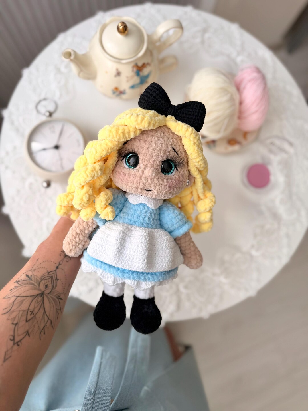 Crochet Doll Pattern: Storybook Girl Amigurumi (PDF Pattern) - Etsy