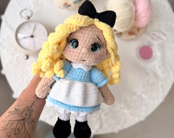 Puppen Häkelanleitung: Storybook Girl Amigurumi (PDF-Häkelanleitung)