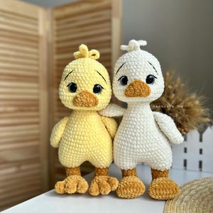 Crochet pattern / Duck Amigurumi pattern / Quack Quack plush pattern / Amigurumi crochet patterns / Crochet plush toys / Amigurumi duck /DIY