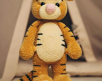 Crochet Tiger Pattern: Amigurumi Plush Toy (PDF Pattern)