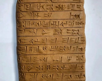 Old Babylonian Replica Cuneiform Tablet