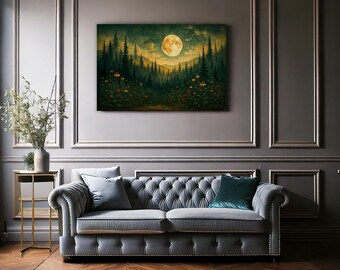 油彩画 窓と木のシルエット 油彩画 窓と木のシルエット 油彩画 窓と木のシルエット