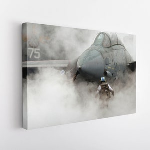 Military Fighter Jet Canvas Wall Art,Fighter Jet Decor,Aviation Picture,Military Art Prints,Plane Canvas Wall Art,Military Canvas Wall Art