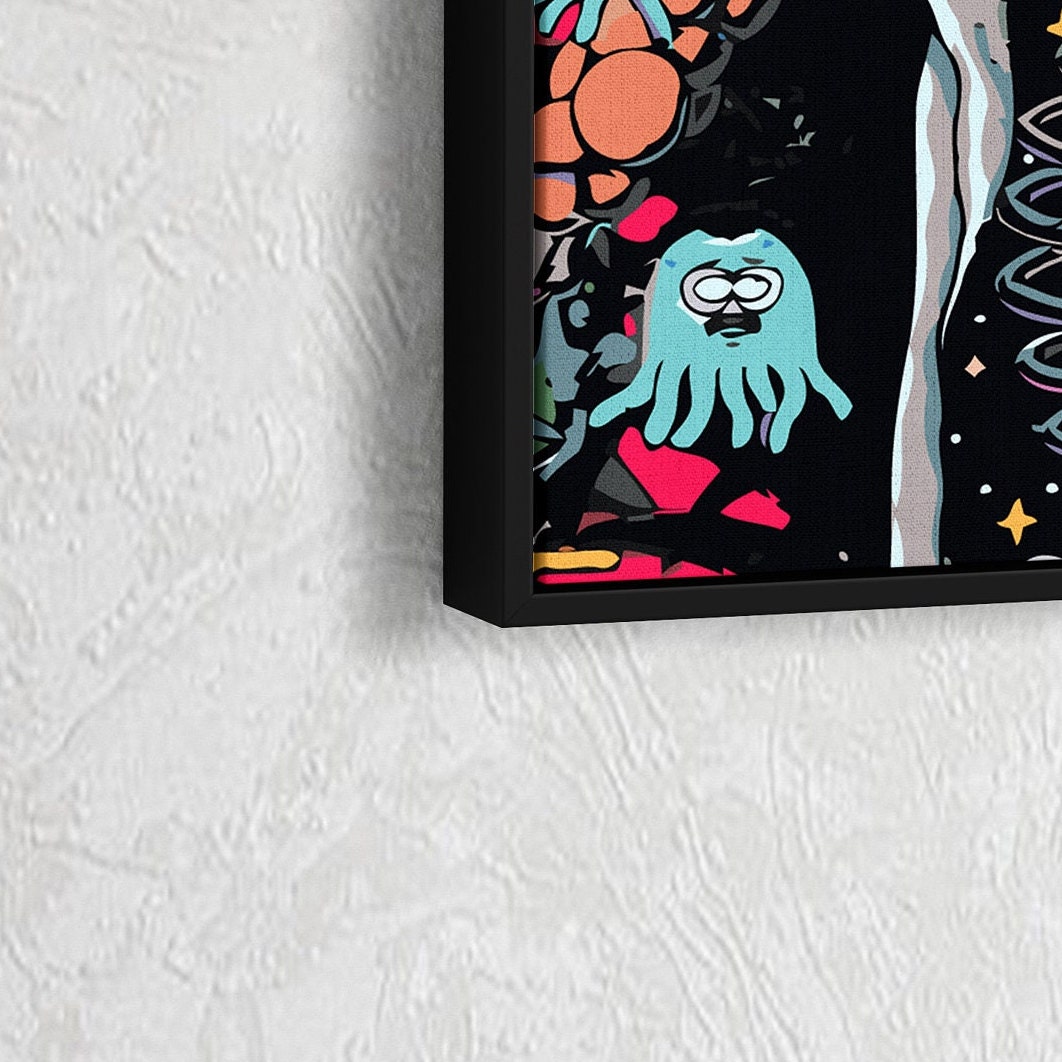 Rick and Morty Canvas, Tv Series Canvas Wall Art, Movie Canvas Wall Art