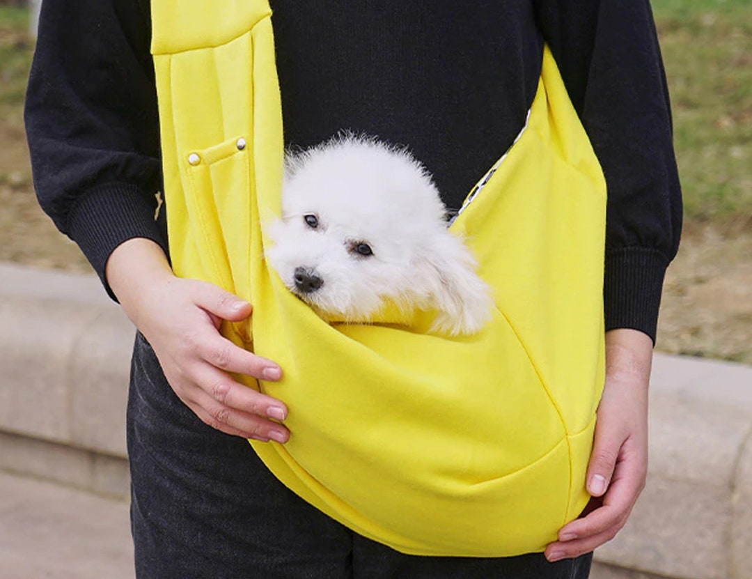 Dog Sling Carrier Dog Carrier Bag Dog Sling Bag Dog Purse Etsy