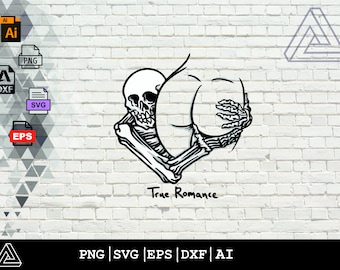 Skull Lovers Svg, Skull Svg, Dead Skeleton Love Svg, Gothic Svg, Skull Clipart, Lovers Svg, Skull Couple Svg, Gothic Lovers Svg, Skull Love