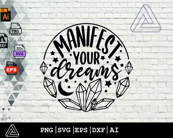 Motivierende Sprüche SVG, Inspirational Quotes SVG, Life Quotes Svg, Crystal Lover Svg, Crystal Svg, Crystal Svg, Witchy Svg