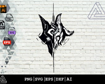 Kindred Svg, Kindred Svg, Kindred Clipart, Kindred Vector, League of Legends Cricut, Kindred Svg, Kindred Cut File, Kindred Svg Kindred svg