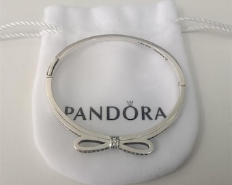 Pandora Jewelry Brilliant Bow Bracelet Pandora Authentic Pandora