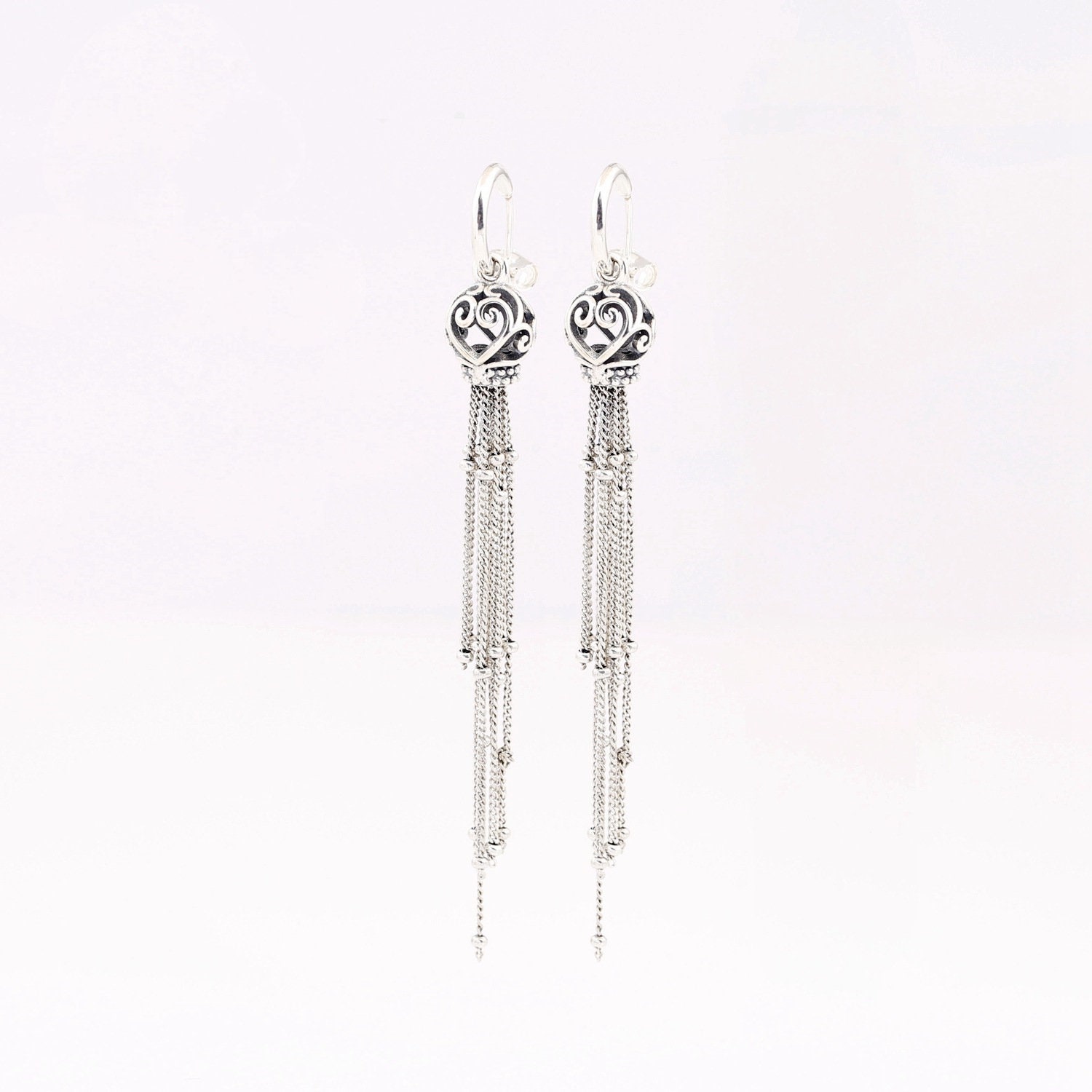 Pandora enchanted tassel earrings deals