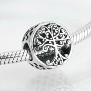 Sterling Silver Tree Of Life Family Is Where Love Grows Charm 925 Silver Pandora