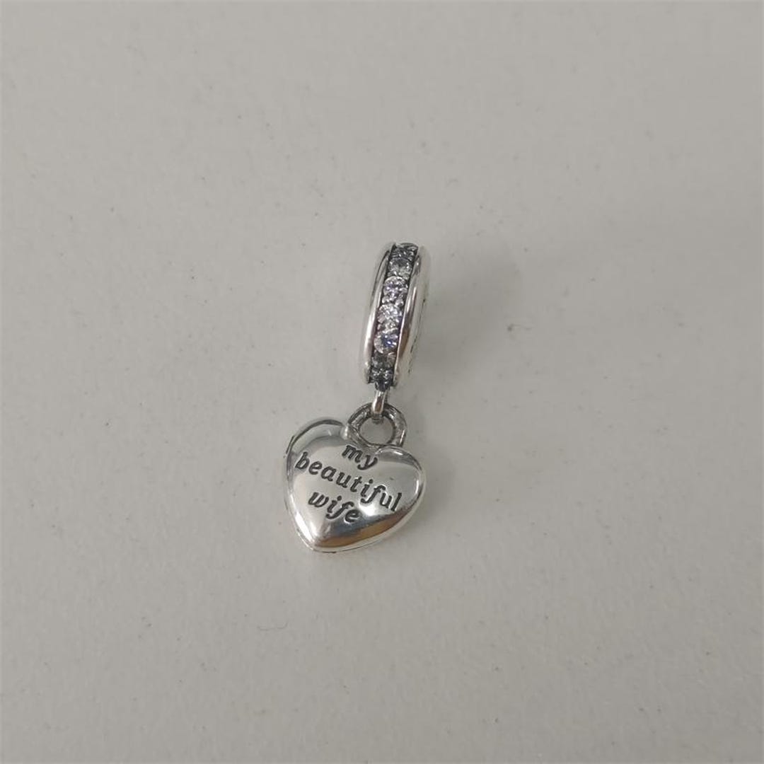 Pandora Silver My Beautiful Wife Charm