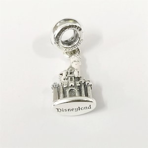 Pandora  Parks Sleeping  Beauty Castle Charm For Bracelet Silver Charm Fairy Tales Charm
