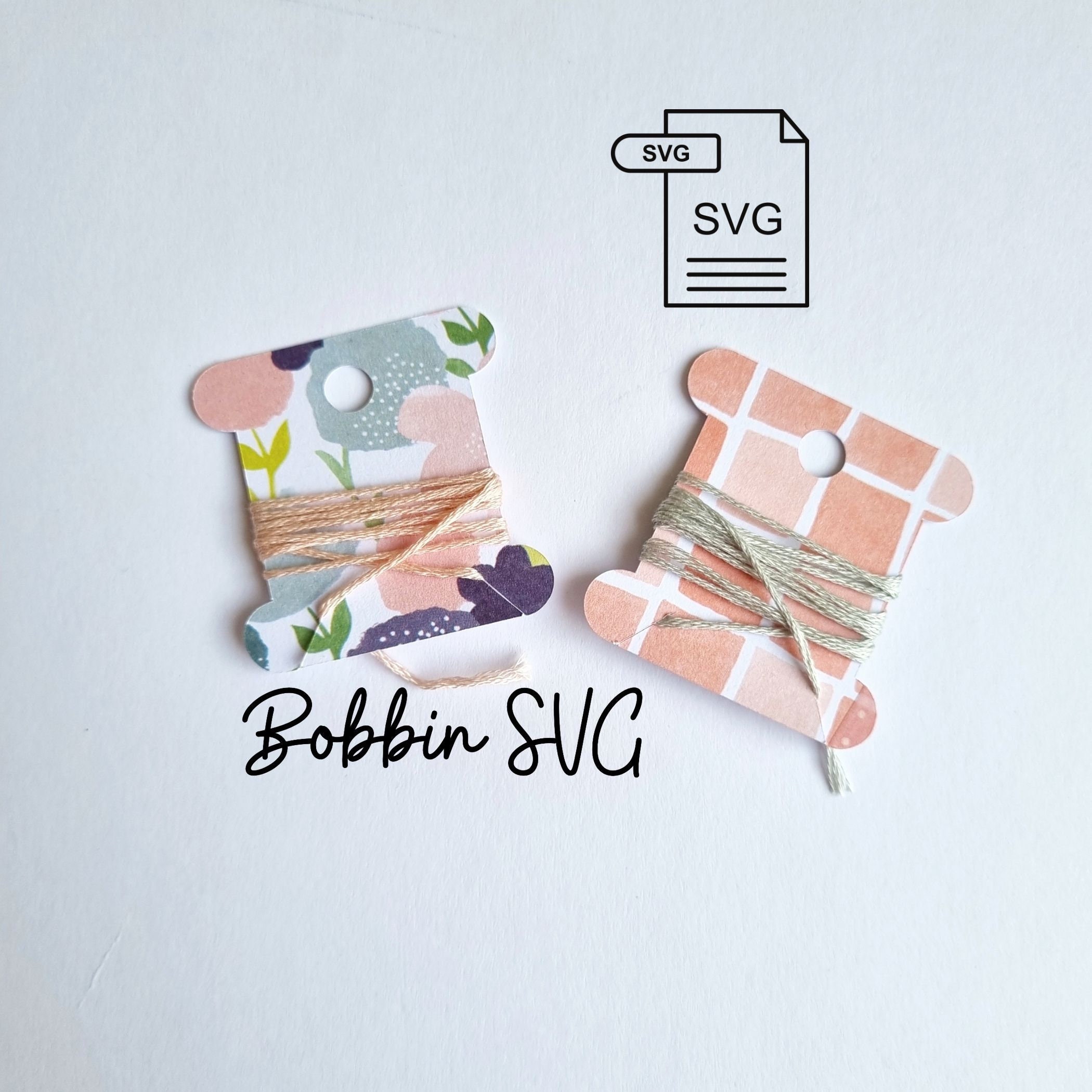 Bobbin SVG File Thread Bobbin Digital Download Bobbin PDF Etsy Australia