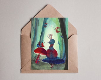 Into the woods - Christmas card