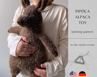 Pipóca-alpacaspeelgoed BREIPATROON | Handgemaakt amigurumispeelgoed | Breispeelgoed direct downloaden | Pdf-patroon