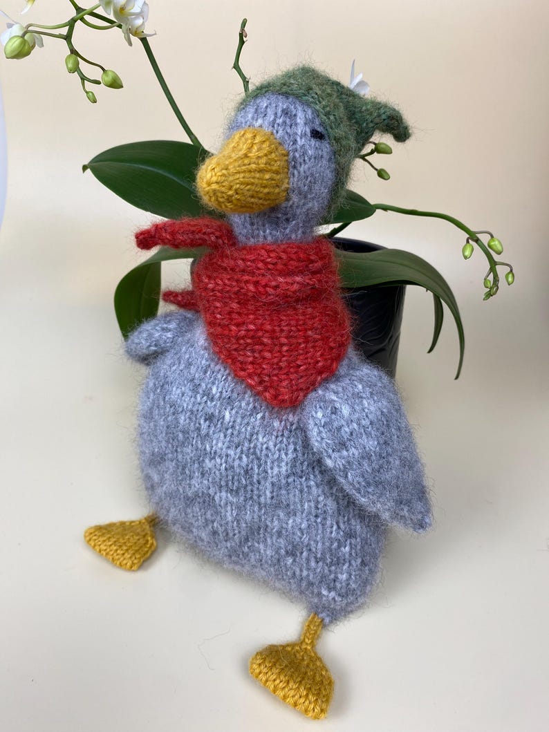 My Lovely Goose's Outfit KNITTING PATTERN | Handmade Amigurumi Toy | Knitting Toys Instant Download | PDF Pattern image 5