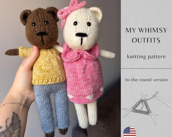 My Whimsy Outfits BREIPATROON | Handgemaakt amigurumispeelgoed | Breispeelgoed direct downloaden | Pdf-patroon