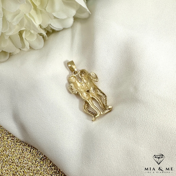 thumbnail image 2 of 8 Karat Yellow Gold Heart Pendant - 333 Gold, No Stone, Women's Love Theme, Made In Germany 2 of 2
