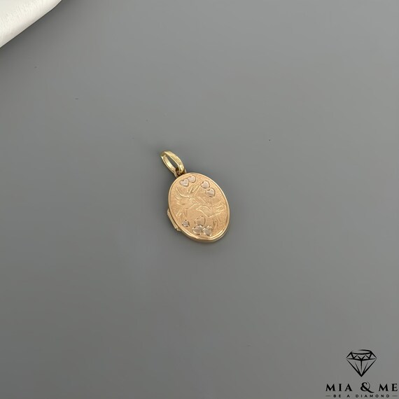 Médaillon Collier Vintage Avec Fée - Alliage Bronze Et Verre - Neuf - EAN 0600682611558