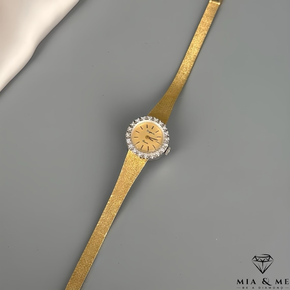 Dugena Damenuhr Gold 585 Dugena Festa Uhr Alt Dugena Damenuhr