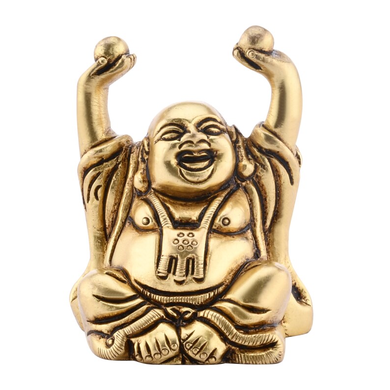 Laughing Buddha Statue for Home Happy Men Statue Buddha Etsy