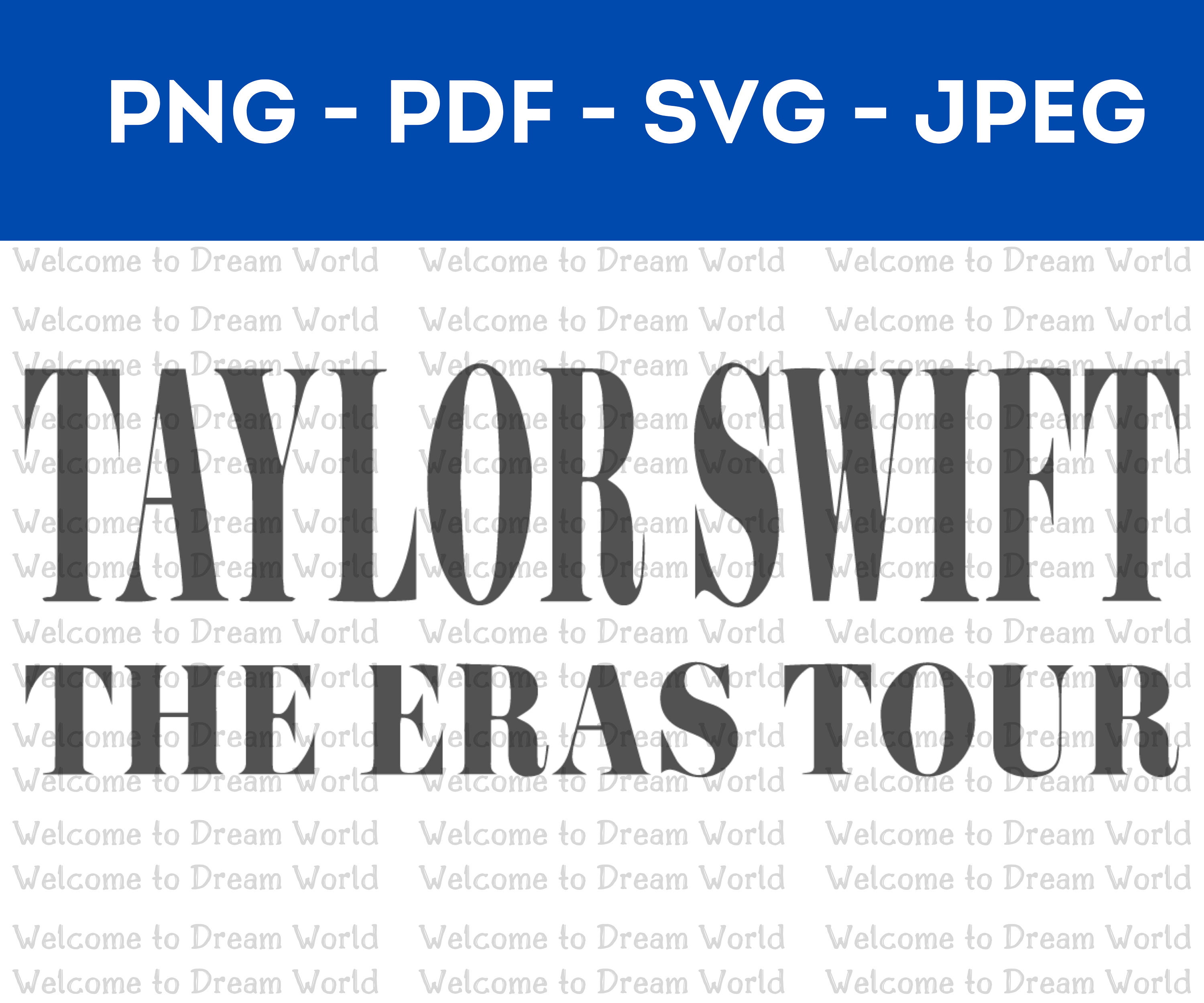 eras tour logo svg