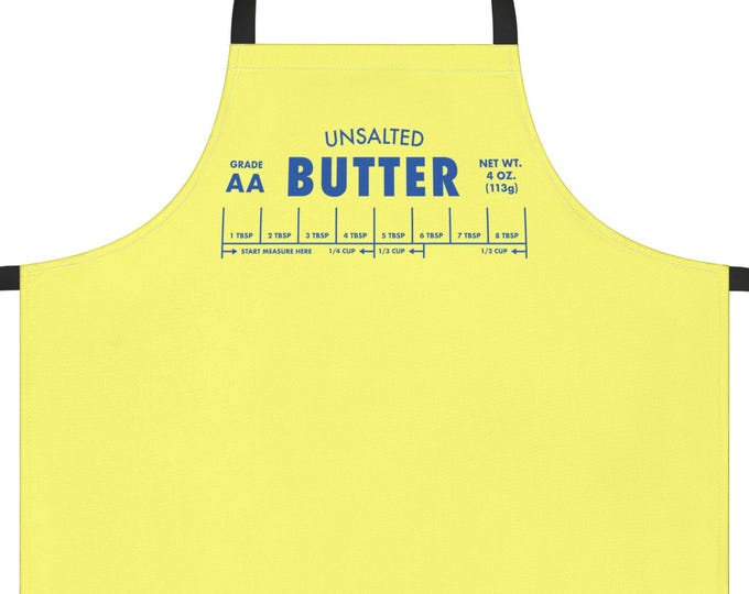Unsalted Butter Apron, 5-Color Straps