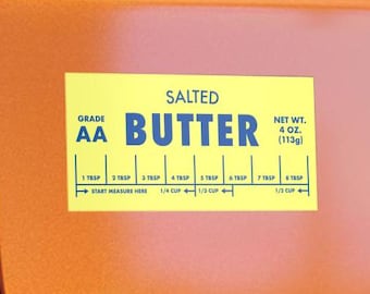 Salted Butter Bumper Sticker
